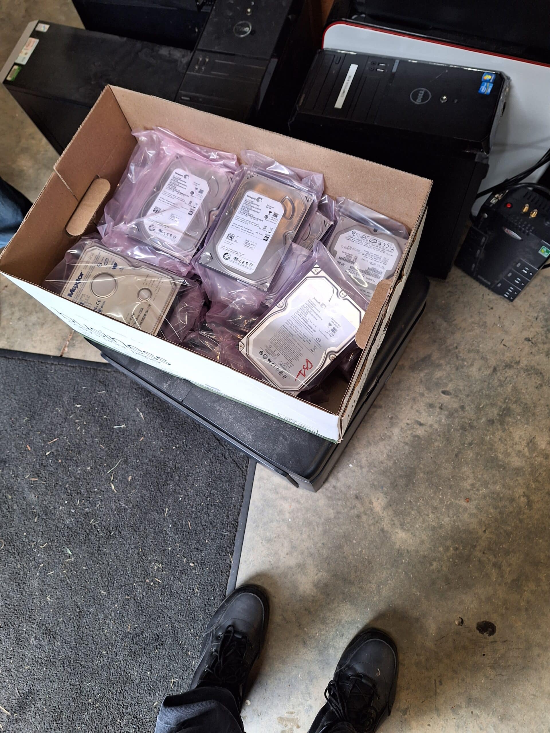 Hard Drive Shredding