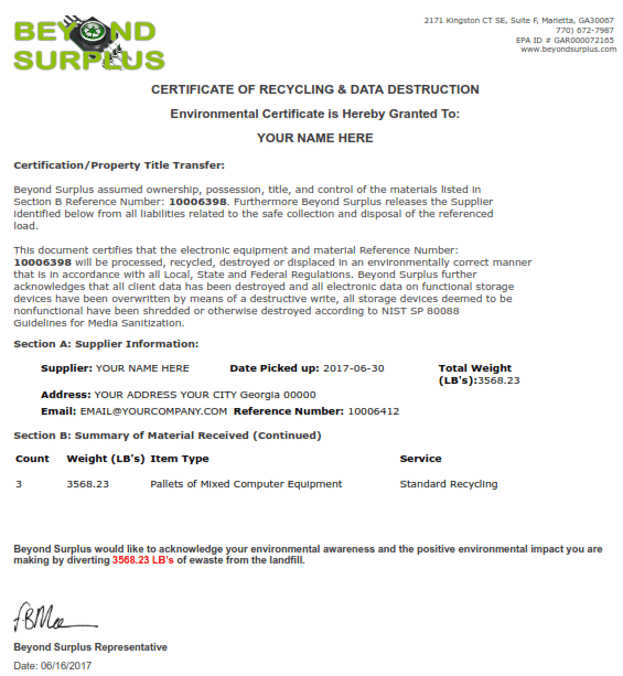 FAQ About IT Equipment Disposal & HIPAA Requirements