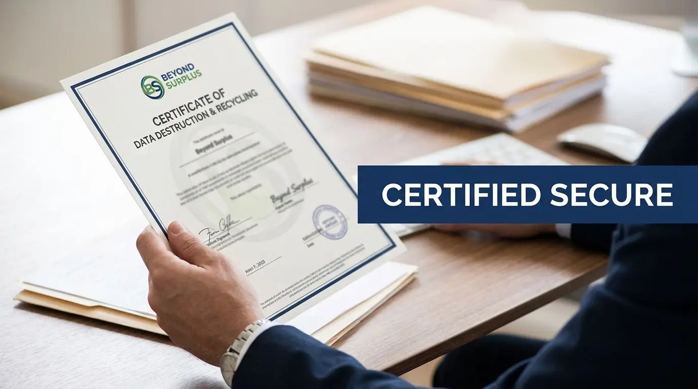 Certified E-Recycle Near Me: Secure IT Asset Disposal
