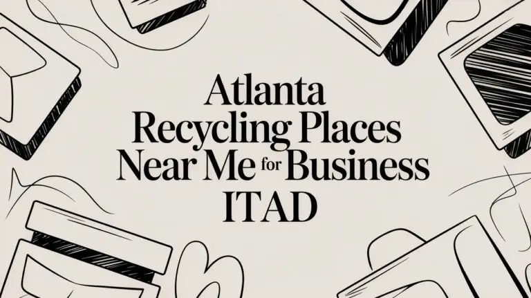 Atlanta Recycling Places Near Me for Business ITAD