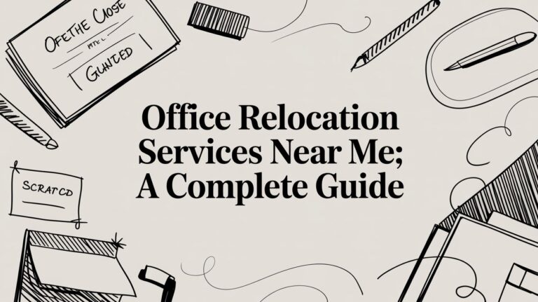 Office Relocation Services Near Me: A Complete Guide